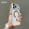 For Magsafe Frameless Magnetic Translucent Case For iPhone 17 16 15 14 13 12 Pro Max Plus Wireless Charging Shockproof Cover