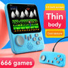 G7 Retro Handheld Game Console, 3.5-Inch LCD,  Built-In 666 Games,Portable Gaming Console, USB Charging Cable, AV Output Cable