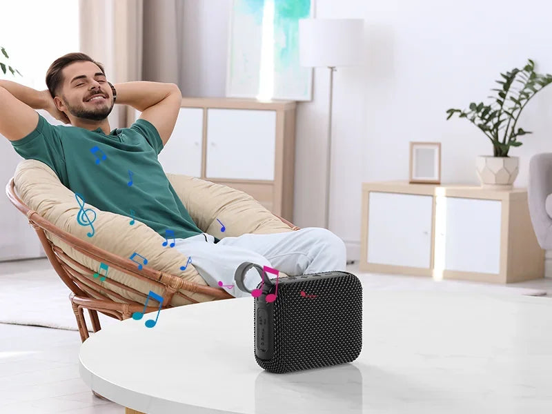 Bluetooth Speakers TWS 10W Enhanced Bass Portable Outdoor Wireless Speaker 30Hrs IP7 Waterproof Shower Speaker Bluetooth 5.3
