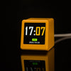 GeekMagic Ultra Portable Smart Wifi Weather Station Display Weather Temperature Humidity Time Alarm Clock Desktop Decoration