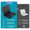 GOOJODOQ Magic Keyboard for iPad 10th 10.9 A16 11th Gen keyboard Case Multi-Touch trackpad with Backlight