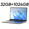 New Ultra Slim 14.1 Inch Laptop Intel Core I3-6100U 32GB RAM 2TB SSD 1920*1080 FHD Display Windows 11 Pro Office Study Computer