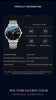 POEDAGAR Luxury Sports Men's Wristwatch Stainless Steel Waterproof Date Man Watch High Quality Casual Fashion Quartz Men Watches