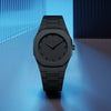 SHUAIKE  1142-4 Business Men's Watch Men's Quartz Watch Classic Fashion Round Watch Art Arabic Digital New Watch Men's Clock