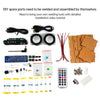 Bluetooth Speaker DIY Kit with FM Radio 87.5-108MHZ DIY Welding Project Practice Electronic Kit Solder Assembly U Disk TF AUX