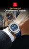 POEDAGAR Top Luxury Man Watch Date Waterproof Luminous Leather Watches For Men High Quality Square Men's Quartz Wristwatch Reloj