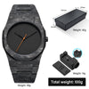 Men's Classic Business Watch Arabic Numerals Polycarbonate Quartz Watch Fashion Sports Watch Slim Waterproof Clock