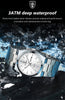 POEDAGAR Luxury Business Man Wristwatch Waterproof Luminous Stainless Steel Men Watch Date Week Fashion Quartz Men's Watches+Box