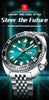 POEDAGAR Business Men Watch Date Week Waterproof Luminous Luxury Man Wristwatch Sports Stainless Steel Men's Quartz Watches Male