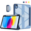 Generation 11 Inch (2025), iPad 10th Generation 10.9 Inch (2022) -  Cover with Clear Transparent Back Shell