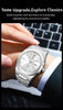 POEDAGAR Fashion Brand Male Wristwatch Waterproof Luminous Stainless Steel Men Clock Date Week Casual Quartz Men's Watches Reloj