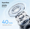 Baseus Wireless Headphones Bluetooth 5.3 HIFI Level Earphone 40mm Driver Foldable Over Ear Headsets 70H Playtime Spatial Audio