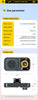 Bluetooth 5.4 Speaker Handsfree Car Kit Sun Visor Clip Wireless Audio Receiver Speakerphone Loud Music Player with Ambient Light