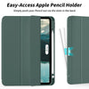 RBP For iPad Pro 11 12.9 inch with Pencil Holder Case, For iPad Air 4/5th Generation 10.9 inch mini 6 Soft Slim TPU Tablet Cover