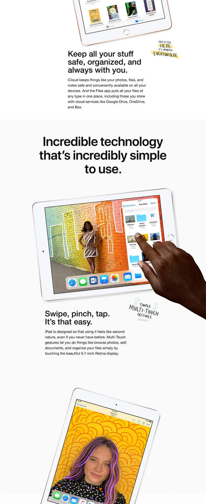 Tablet IPad Air 2 Chip Retina Display 9.7 inch 16GB/64GB/128GB SSD Fingerprint ID, Original Genuine Tablet IPad Air 2 WIFI/5G