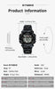 SYNOKE Student Sport Watches For Kids Colorful Electronic Watches 50M Waterproof Clock Children Digital Watch For Boys Girls
