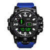 Men's Watch Fashion Sports Electronic Wristwatch Large dial Multifunctional Waterproof Luminous Alarm Kids Male's Military Watch