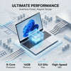 2026 New Core i9 9880H Windows 11 Pro Laptop 32GB RAM 2TB SSD for Gaming Office Studio High-Speed Notebook 5000mAh
