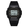 YIKAZE Sports Watch Boys Girls Student LED Electronic Watch Colorful Men Women Square Digital Watches Waterproof Rubber Clock