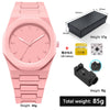 New Trend Fashion Men Watch Business Men Quartz Watch Classic Waterproof Round Watches Art Arabic Digital Dial Men's Clock