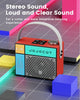 Portable Bluetooth Speaker Rechargeable Wireless Speaker with Deep Bass Support TF Card USB Drive Home Decor for Party Outdoor