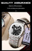 POEDAGAR Top Luxury Brand Man Watch Sports Waterproof Luminous Date Men Wristwatch Square Dial Quartz Men's Watches High Quality