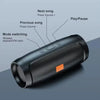 Lenovo Bluetooth Speaker Dual Speaker Stereo TF USB Playback FM Voice Broadcasting Subwoofer Outdoor Wireless Portable Speakers