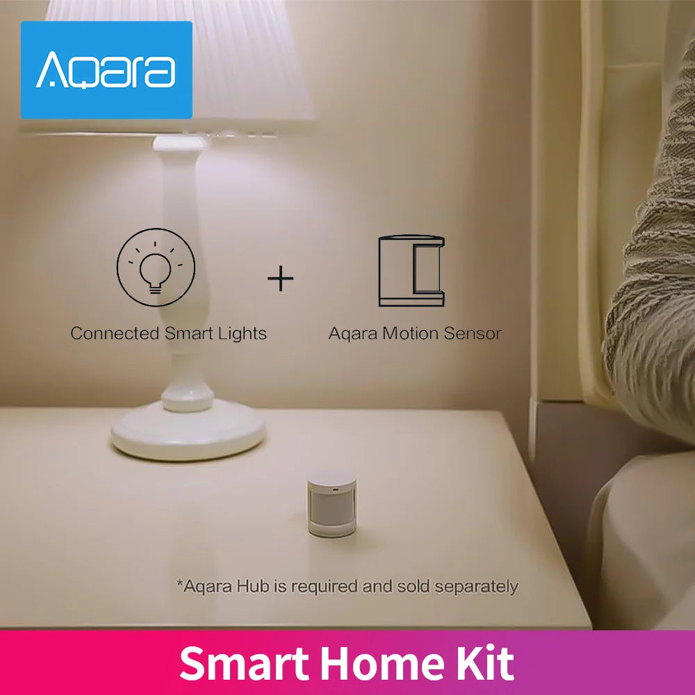 Aqara Smart Home Kits Zigbee Gateway Hub M1S Wireless Switch Lamp Door Motion Temperature Sensor for Mihome Homekit