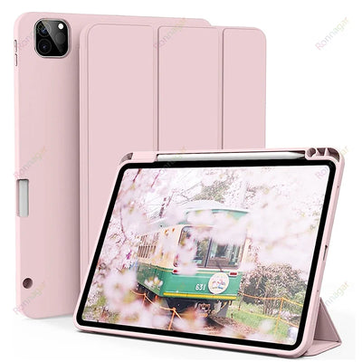 New iPad Pro 11 Inch Case 2022(4th Gen)/ 2021(3rd Gen) with Pencil Holder Ipad Pro 11 12.9 iPad 10th Gen iPad Air4 5 10.9 inch