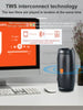 Bluetooth Speaker Dual Speaker Stereo Outdoor Tfusb Playback Fm Voice Broadcasting Portable Subwoofer 5.0 Wireless Speaker