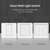 Smart Home  Homekit Smart WiFi Push Button Wall Switches 1/2/3Gang LED Room Lights for iphones Works with Siri Voice