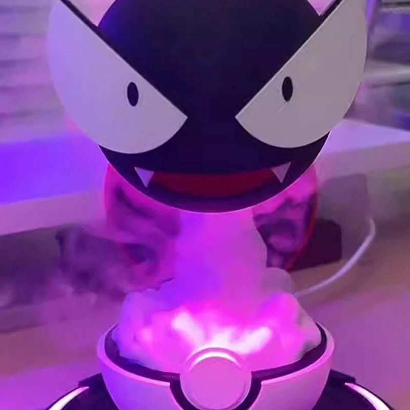 Plug In Gastly Luminous Humidifier Personalized 3d Printed Cool Decor Desk Shelf Decoration Nostalgia Christmas Gamer Birthday