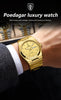 POEDAGAR Fashion Classic Man Watch Waterproof Luminous Date Week Luxury Men Watch Stainless Steel Quartz Business Men's Watches