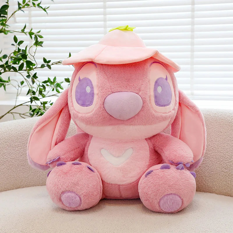23/45cm Giant Stitch Plush Toy Girl Sleep Pillow Large Plushies Cloth Doll Children's Birthday Gift