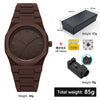 New Trend Fashion Men Watch Business Men Quartz Watch Classic Waterproof Round Watches Art Arabic Digital Dial Men's Clock