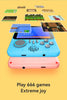 G7 Retro Handheld Game Console, 3.5-Inch LCD,  Built-In 666 Games,Portable Gaming Console, USB Charging Cable, AV Output Cable