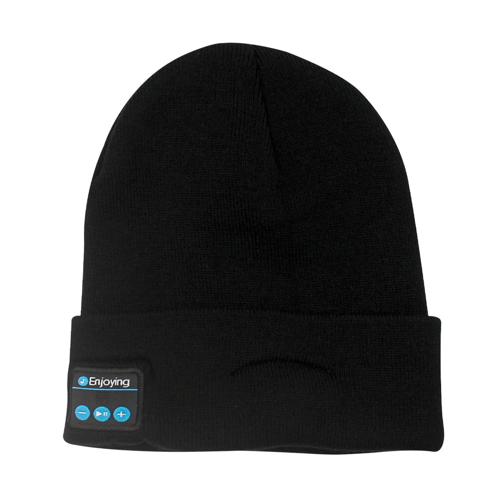 Wireless Bluetooth Music Hat Outdoor Knitted hat Headphone Winter Warm Beanie Speaker Removable Cap For Cycling Running Yoga