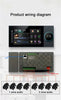 Smart Home Audio system WIFI sound in wall amplifier 8x25W power Built-in Zigbee gateway Android TUYA Device Scene control panel