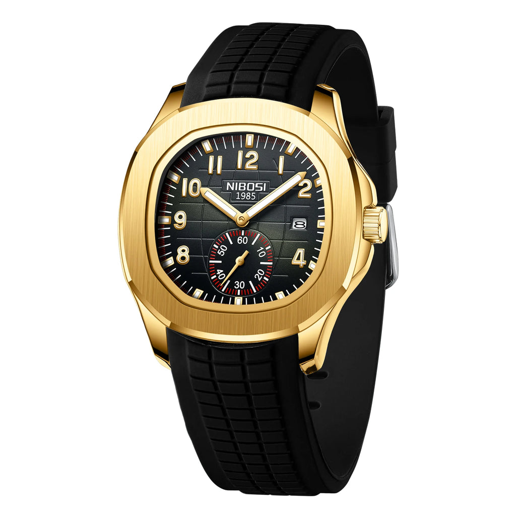 NIBOSI New Arrival Sport Watch Men Casual Silicone Quartz Watch montre homme saat erkek kol saati reloj para hombre de lujo часы