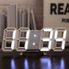 3D Digital Wall Clock Decoration for Home Glow Night Mode Adjustable Electronic Watch Living Room LED Clock Decor Clocks Garden