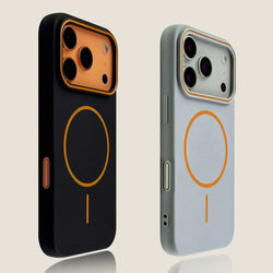 Luxury Magnetic Matte Soft Phone Case For iPhone 17 Pro Max Air 16E 15 14 13 12 11 17 shockproof magsafe Wireless Charging Cover