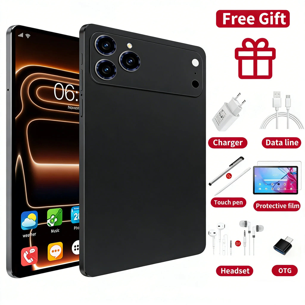 2026 Global Original IPad 17 Pro Max 11.6 Inch Tablet PC 20000mAh 24GB 2T Android16 Snapdrago 8gen3 5G Dual SIM Call WIFI Tablet