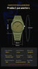 New Trend Fashion Men Watch Business Men Quartz Watch Classic Waterproof Round Watches Art Arabic Digital Dial Men's Clock