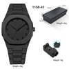 Men's Classic Business Watch Arabic Numerals Polycarbonate Quartz Watch Fashion Sports Watch Slim Waterproof Clock