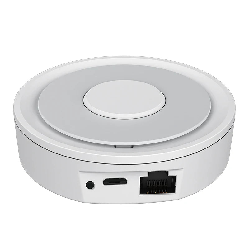 Tuya Smart ZigBee Wireless/Wired Gateway Hub Bridge Remote Linkage Devices WiFi Central Control Host Works With Smart Life APP