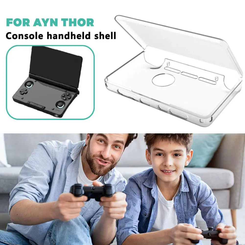 Game Console Soft Handheld Device  Protective Case New Dual Screen Flip Shell Anti Fall Grip Storage Bag Gaming Accessories